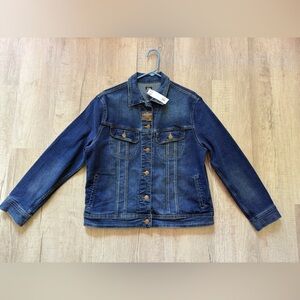 NEW! Women’s LEE Compass Jean Jacket Button Down Heavy Size XL W Pockets